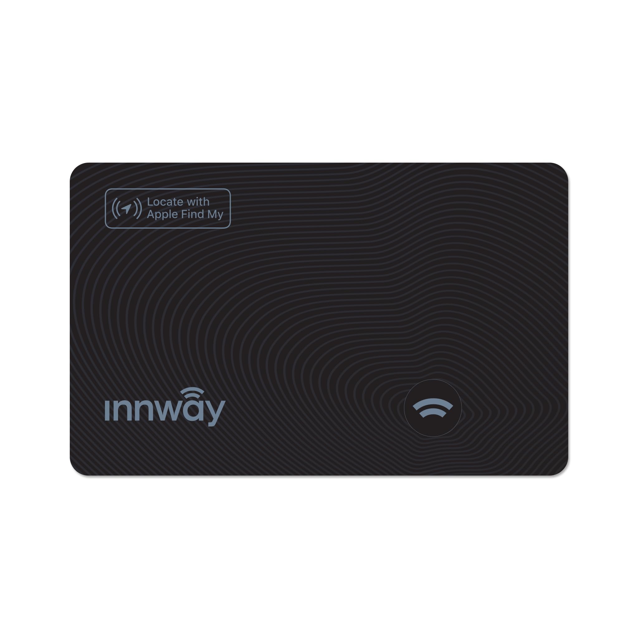 MFi Certified Ultra Thin Bluetooth Tracker - IP67 Waterproof for Keys & Wallet (iOS)