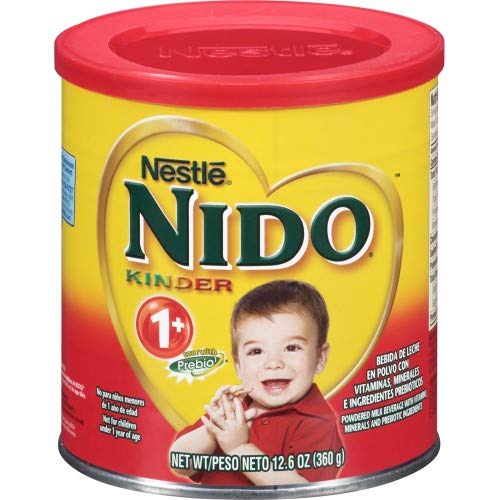 Nestle Nido Kinder 1+ Powdered Milk Drink for Toddlers - 20 Pack | Vitamin Fortified Growth Formula | Perfect for Daycare, Travel & Healthy Snacking