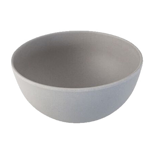 Arcata 070093 Eco-Friendly Bamboo Fiber Bowl - 20.25 oz Gray Reusable Bowl for Salads, Snacks & Meal Prep | Microwave & Dishwasher Safe