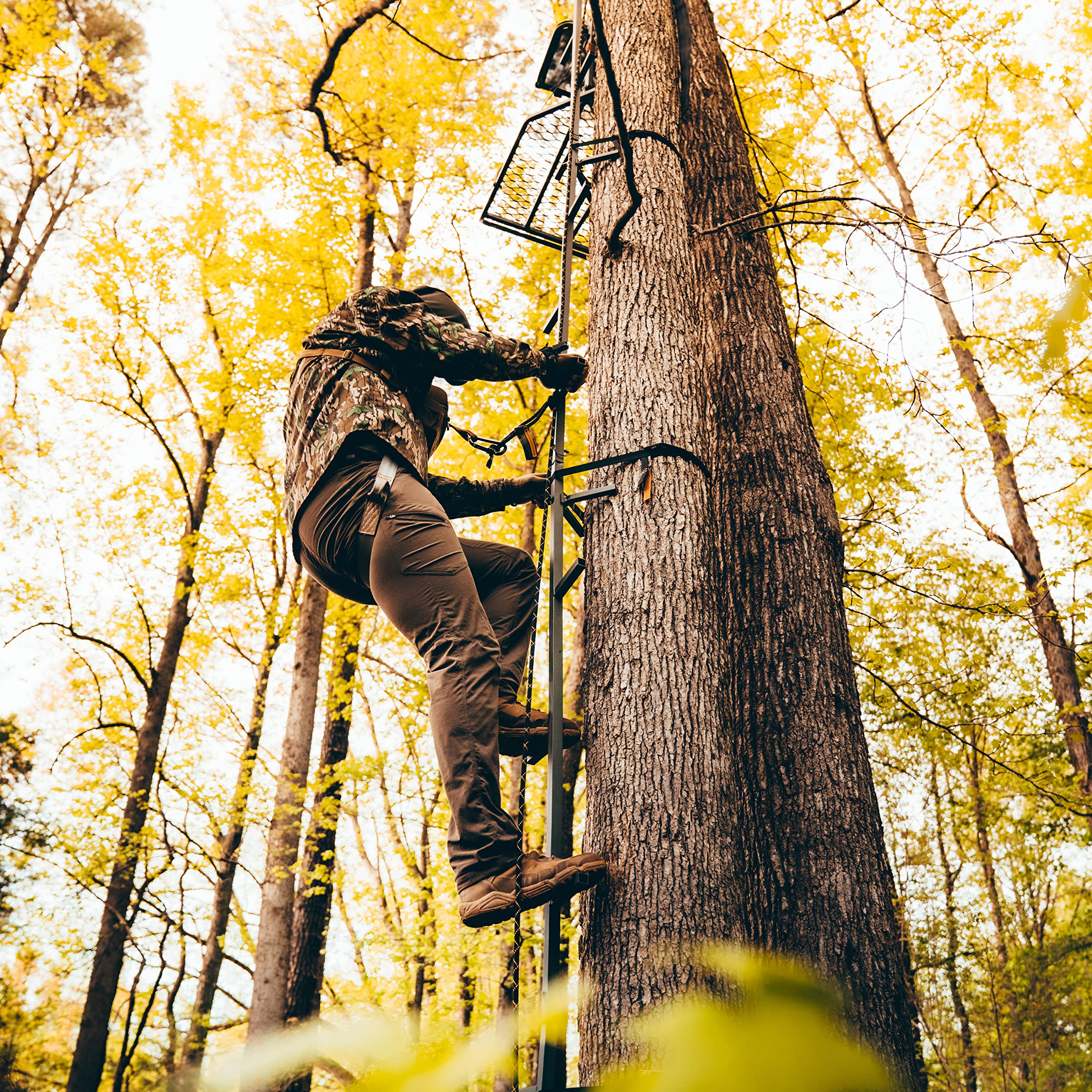 Premium 15-Foot Tripod Stand for Hunting & Wildlife Observation | Rivers Edge Ardisam Direct Outdoor Products | Sturdy & Adjustable for Tree Stands, Shooting Rests & Outdoor Adventures