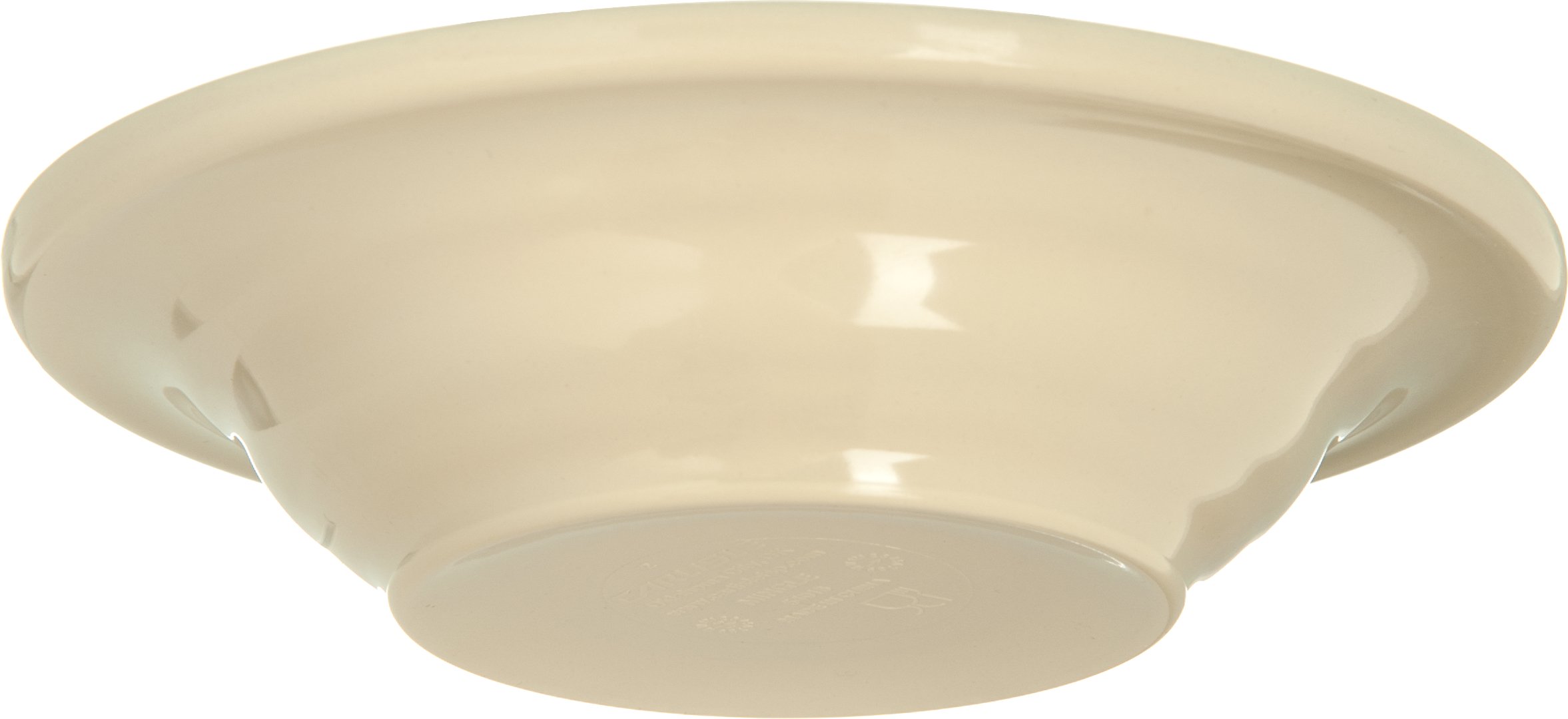 Carlisle FoodService 4.5oz Melamine Reusable Plastic Bowl - Pottery Style Serving Dish for Fruits, Salads, Snacks - Durable & Lightweight for Home, Restaurant, Catering (Pack of 48, Aqua Blue) - Perfect for Parties, Picnics & Daily Kitchen Use