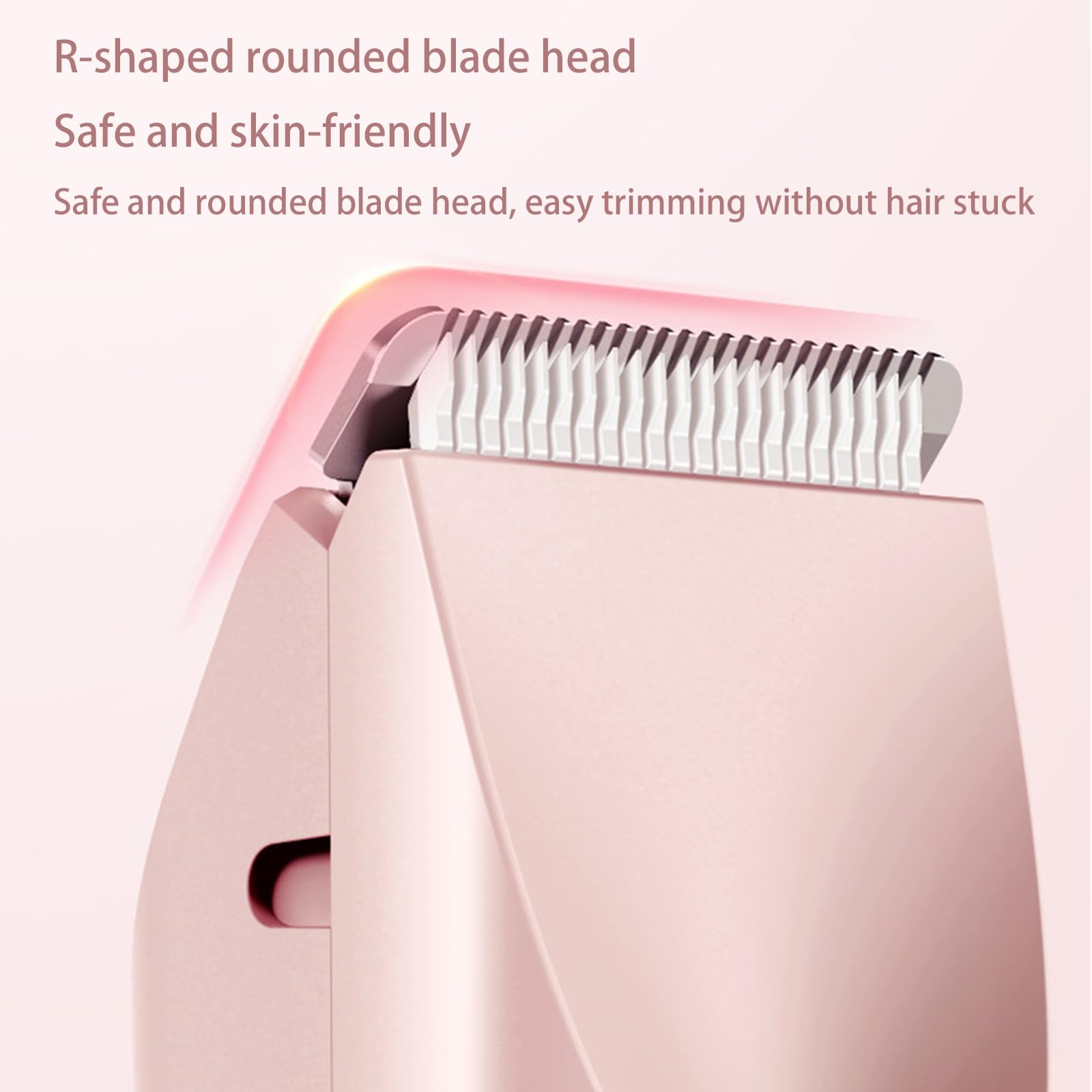 Pink Galaxy 2-in-1 Electric Razor & Bikini Trimmer for Women - Rechargeable Cordless Lady Shaver with Dual Heads for Smooth Skin - Perfect for Travel, Gym & Home Use (Blue)