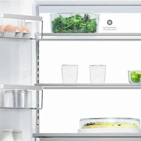 Fisher & Paykel 498L Quad Door Refrigerator Freezer with Ice & Water Dispenser - Stainless Steel | Large Capacity Smart Fridge for Modern Kitchen & Family Use