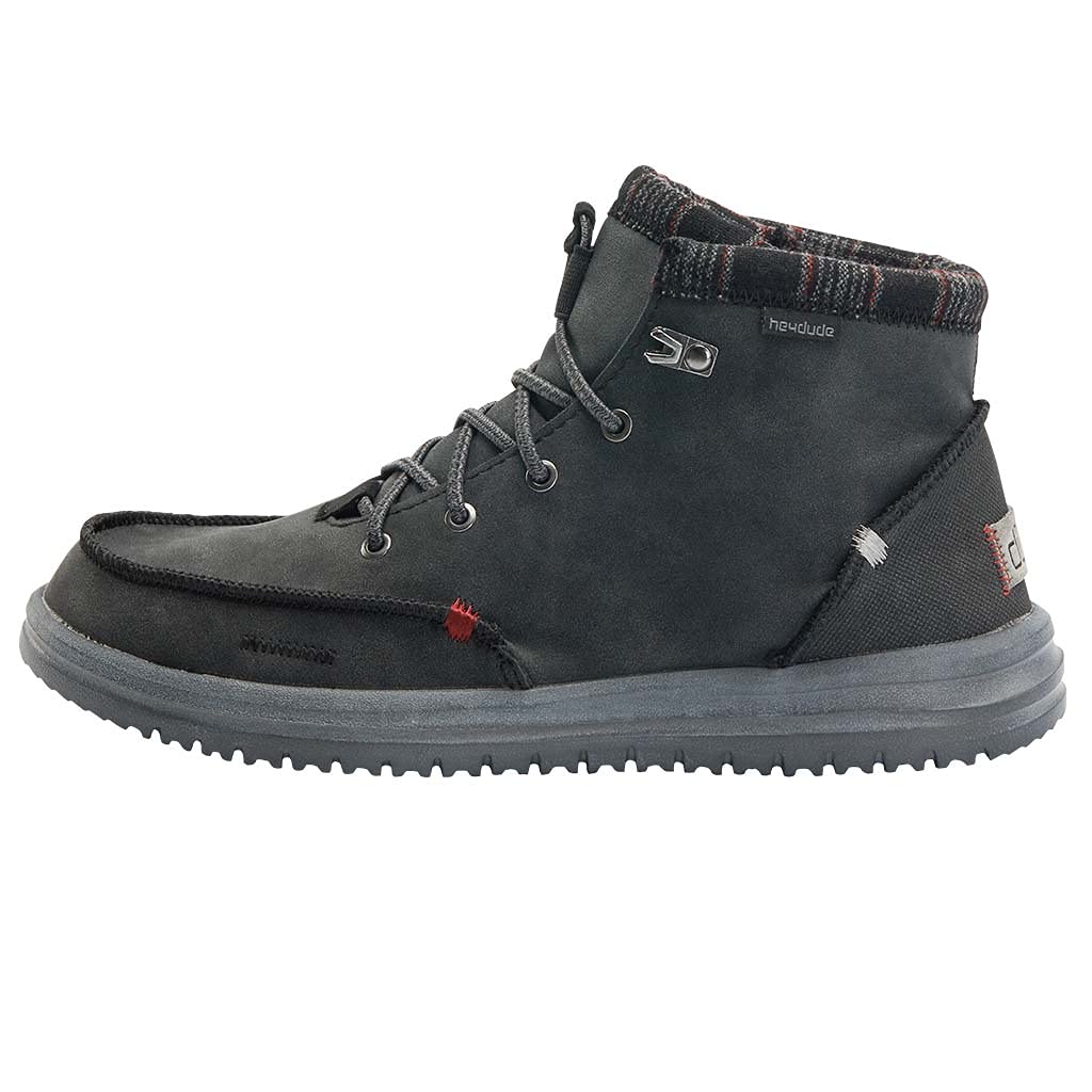 Hey Dude Men's Bradley Lace-Up Boots - Comfortable Lightweight Casual Shoes for Men | Waterproof Hiking & Outdoor Walking Boots in Multiple Colors