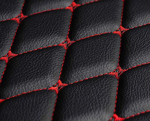 Premium 3D Full Coverage All-Weather Waterproof Custom Fit Car Cargo Liner Trunk Mat Tray for Land Rover Range Rover Sport 2010-2013 - Heavy Duty Protection, Black with Black Stitching - Perfect for Road Trips, Camping & Outdoor Adventures