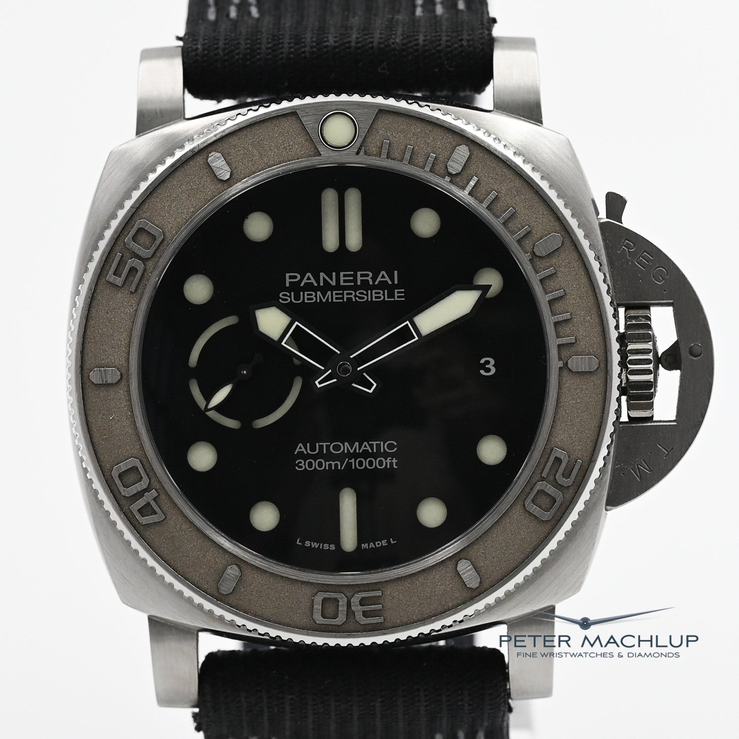 Panerai Submersible Mike Horn Edition 2021 - Luxury Dive Watch for Men - Professional Waterproof Wristwatch - Perfect for Scuba Diving, Sailing & Outdoor Adventures