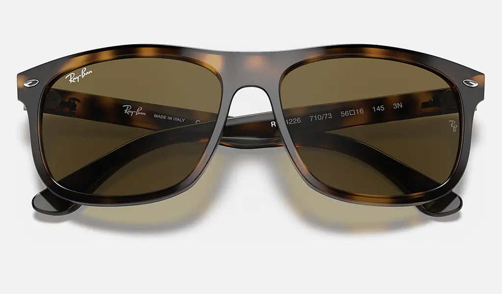Ray Ban RB4226 710 73 56mm Tortoise/Brown Polarized Sunglasses for Men & Women - Classic Aviator Style for Driving, Travel & Outdoor Activities