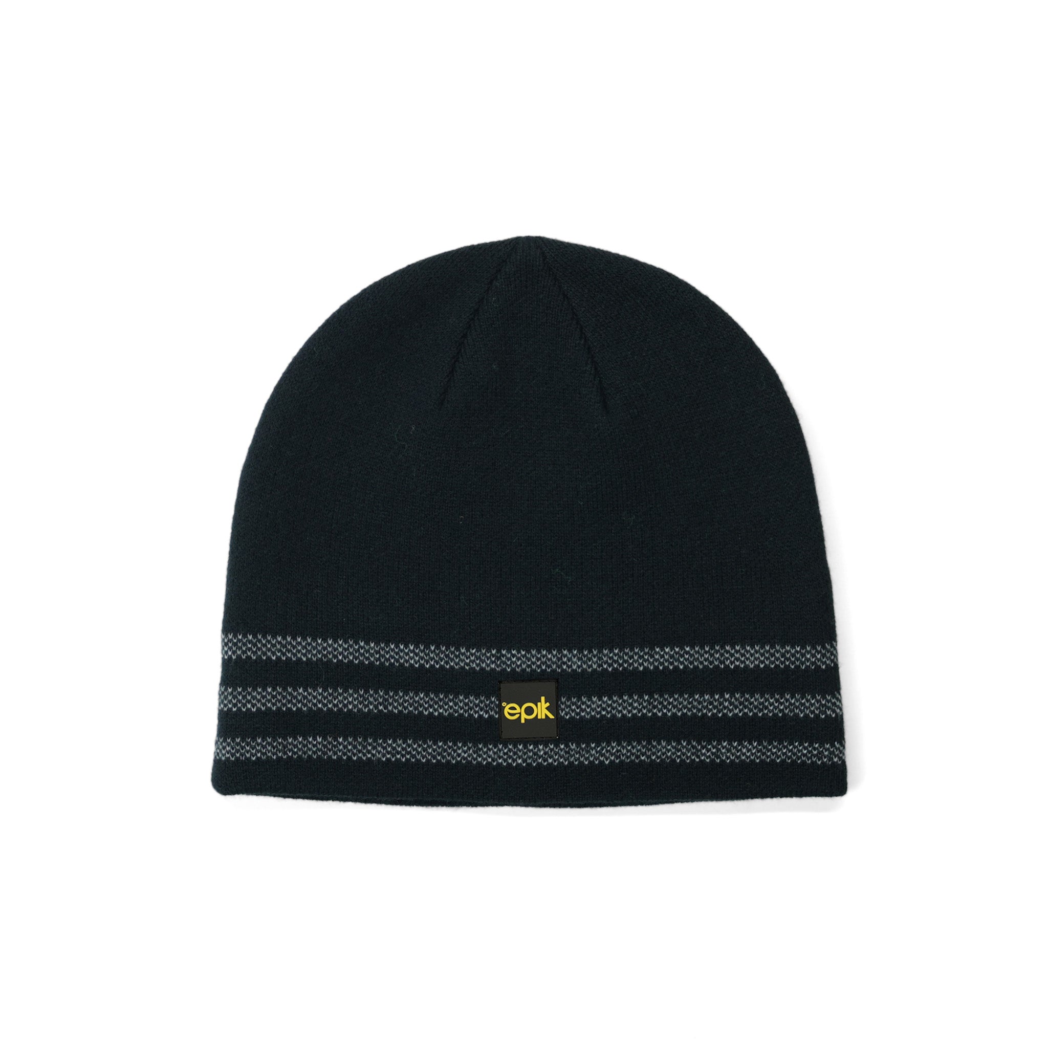 Reflective Beanie Hat - High Visibility Winter Knit Cap for Running, Cycling & Night Safety - Warm Unisex Skull Cap for Outdoor Activities