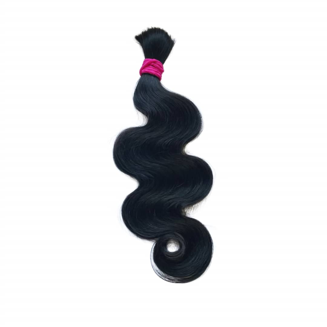 Premium Peruvian Body Wave Braiding Hair - 100% Human Hair Extensions for Natural Look | Perfect for Protective Styles, Box Braids & Crochet Hairstyles