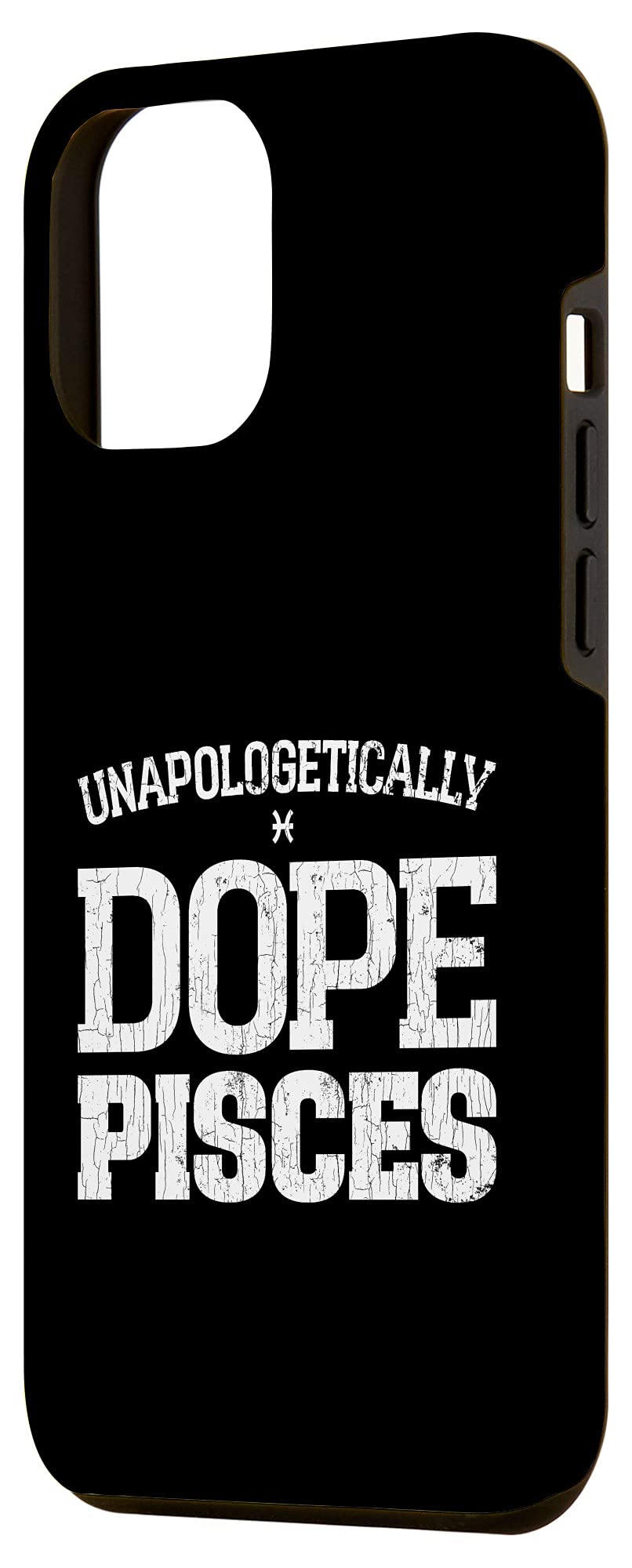 iPhone 12 Pro Max Case - Funny Pisces Zodiac Sign Design | Protective Phone Cover for iPhone 12 Pro Max | Perfect Gift for Astrology Lovers & iPhone Users