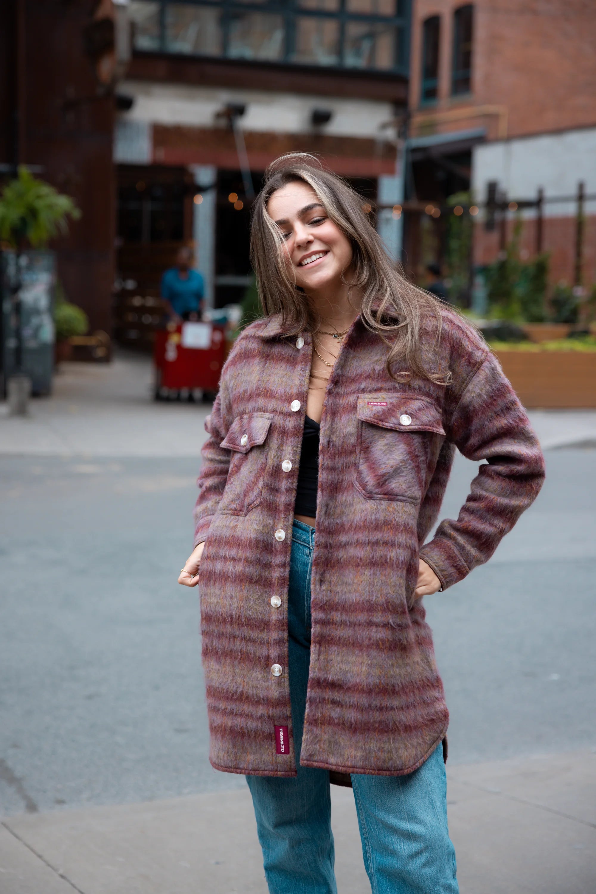 Callisto Long Shacket for Women - Stylish Oversized Coat Jacket for Fall & Winter | Perfect for Casual Outfits, Office Wear & Outdoor Activities