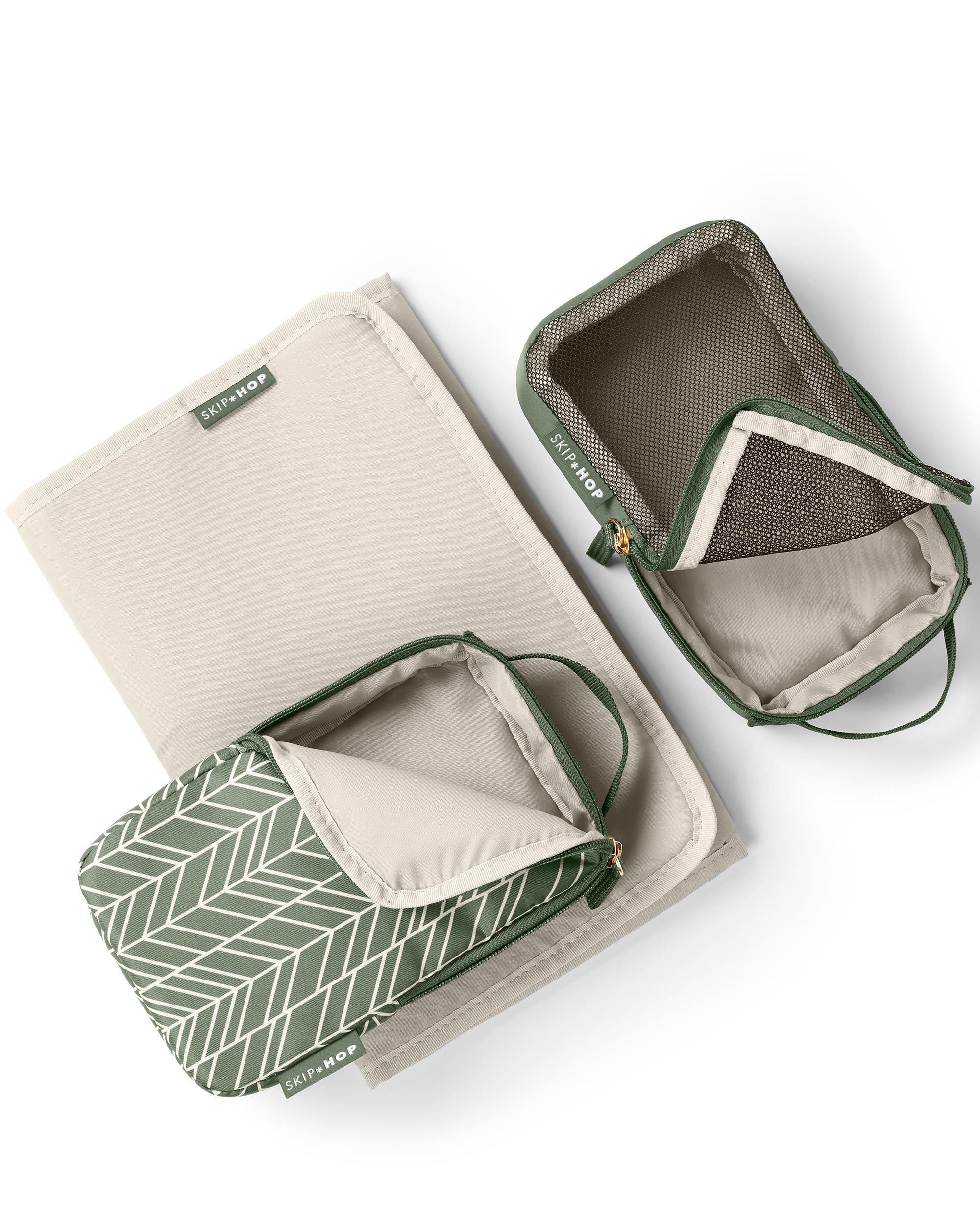 Skip Hop Forma Diaper Backpack - Dark Sage | Stylish & Spacious Baby Bag for Parents on the Go | Perfect for Daycare, Travel & Everyday Use