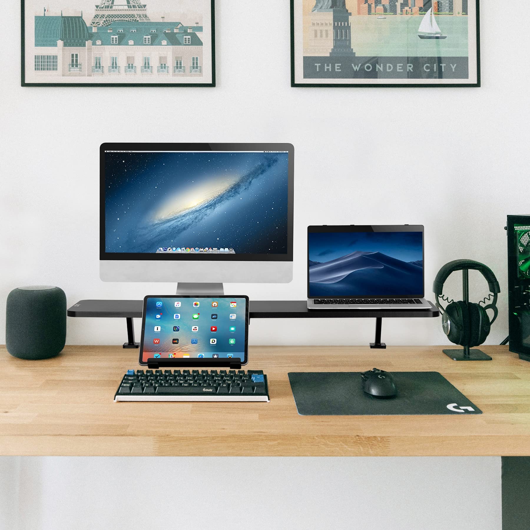 AVLT Clamp-On Desk Shelf - 32