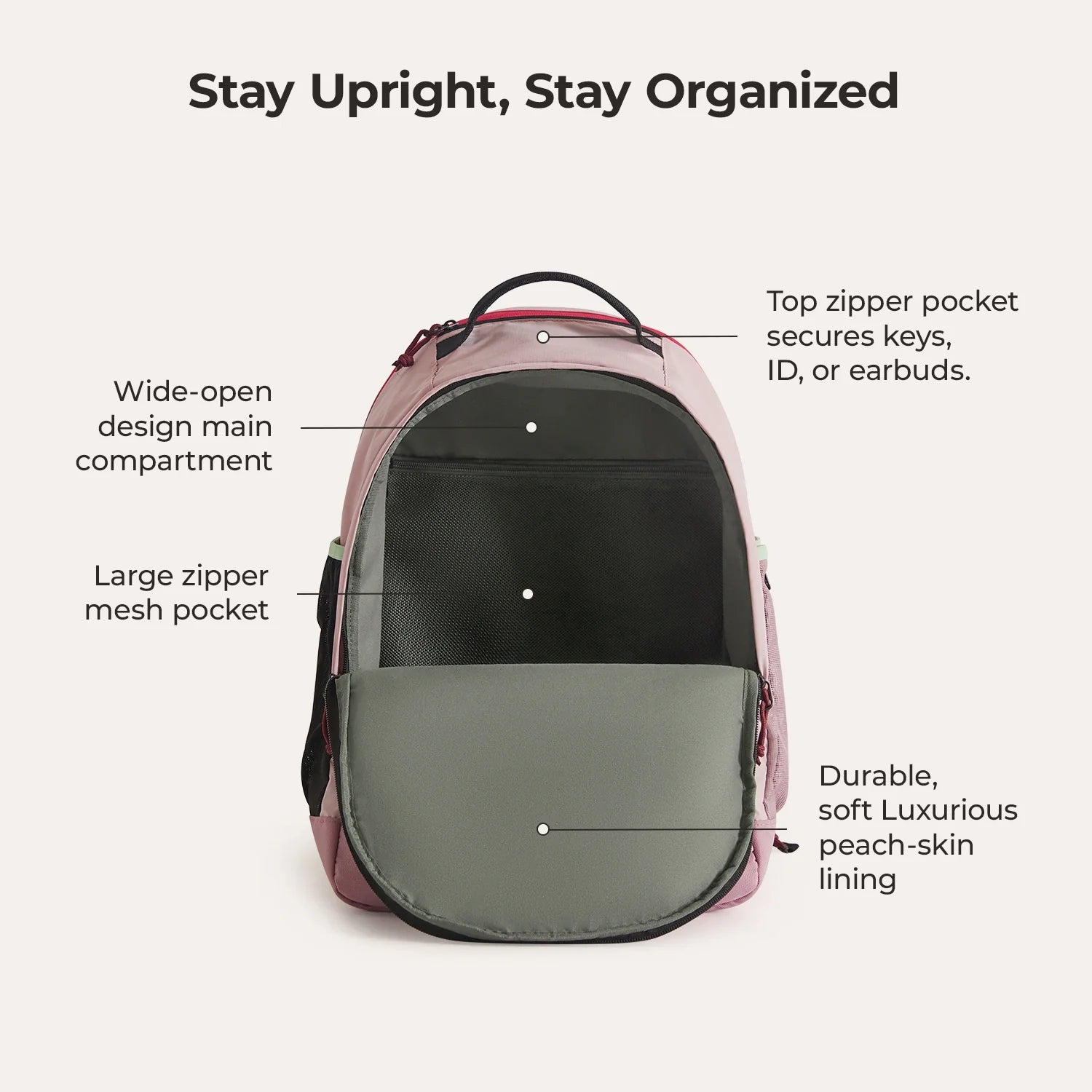 15.6 Inch Laptop Backpack for Men & Women - Waterproof Travel Backpack with USB Charging Port - Perfect for Work, School, and Business Trips