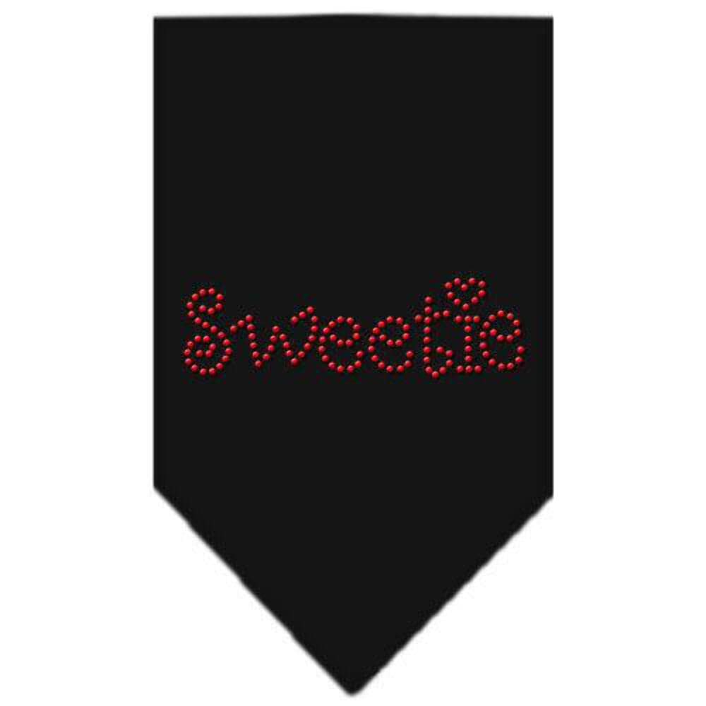 Sparkling Rhinestone Pet Bandana for Small Dogs - 