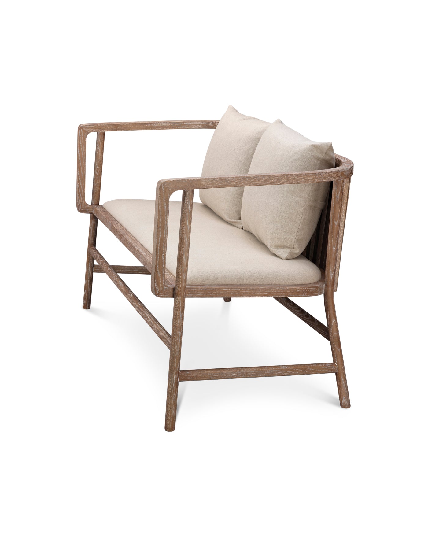 Grayson Settee - Modern Upholstered Sofa for Living Room, Lounge & Office | Comfortable & Stylish Home Furniture