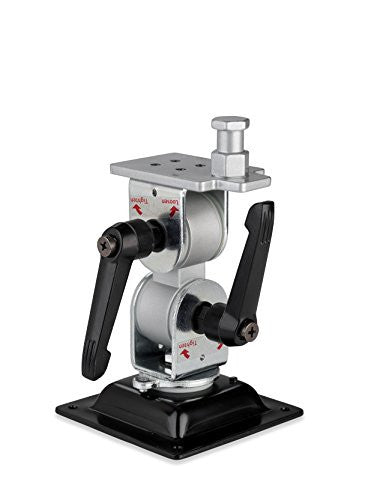 Kupo KG010312 Black Monitor Arm with Hex Baby Pin - Adjustable VESA Mount for Studio, Office & Home Use