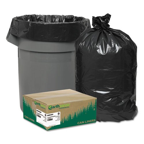 WBIRNW4860 - Webster Reclaim Heavy-Duty Recycled Can Liners | 13 Gallon Trash Bags for Kitchen, Office & Outdoor Use | Eco-Friendly Garbage Bags