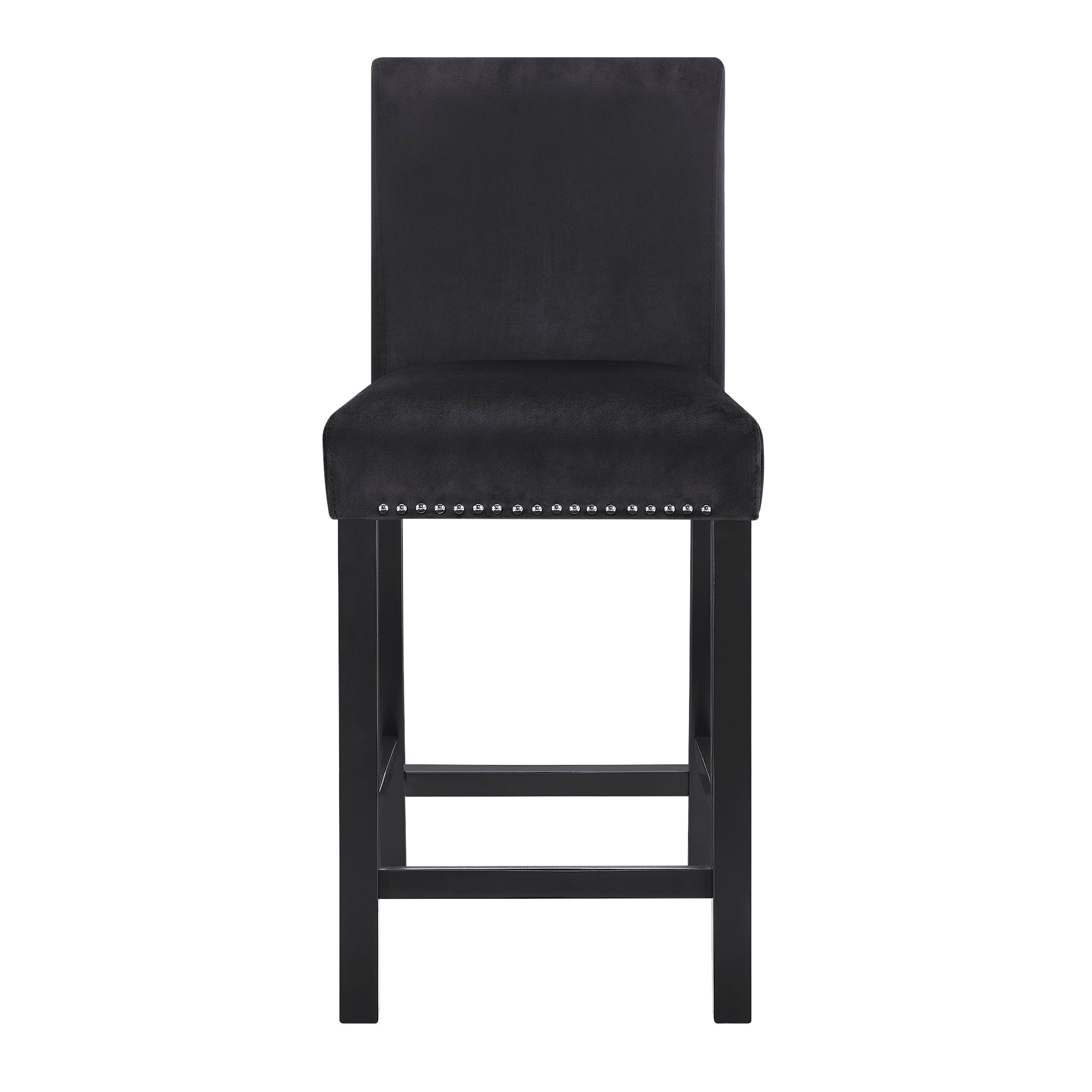 Premium Black Dining Chairs Set of 4 - Modern Kitchen & Dining Room Furniture - SKU W1781S00017 - Perfect for Home, Restaurant, and Office Use