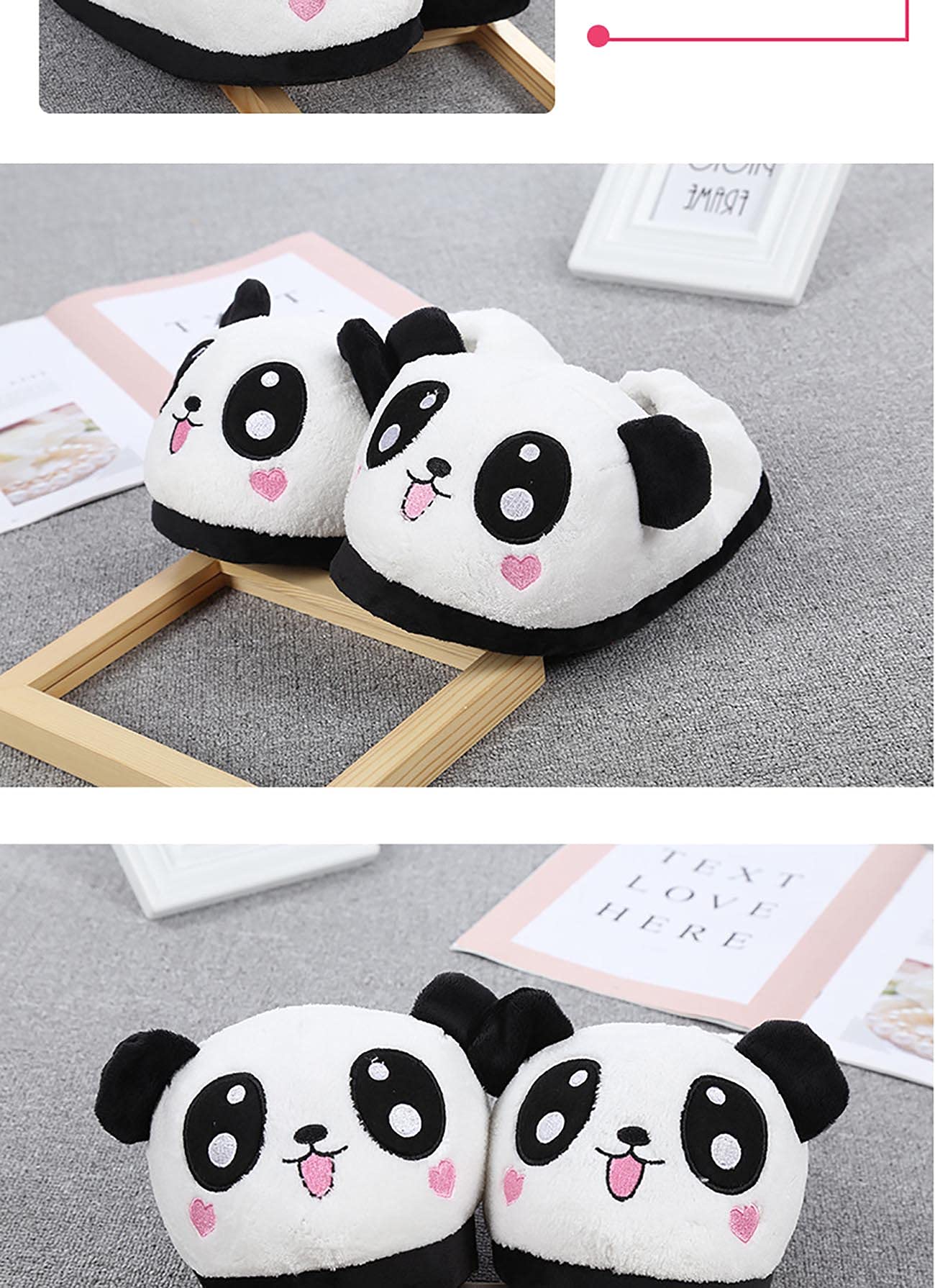 Adorable Animal Plush Slippers for Women - Cozy Duck, Panda, Alpaca & Hamster House Shoes - Perfect for Indoor Comfort & Relaxation at Home