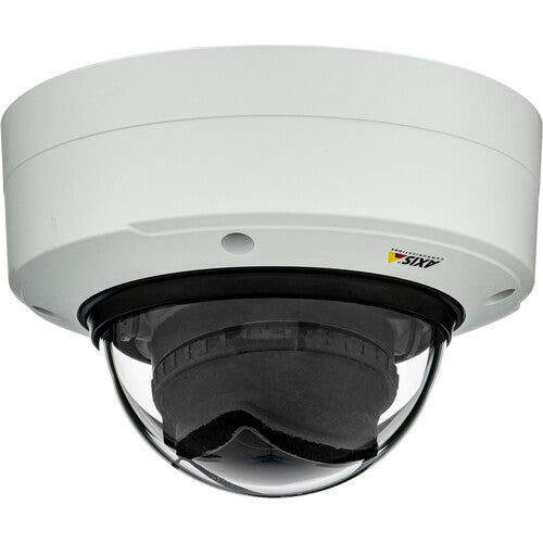 Axis Communications P3245 LVE 1080p Outdoor Security Camera - 2.6x Zoom, Night Vision, 3.4-8.9mm Lens, IP66 Weatherproof Dome CCTV for Home & Business Surveillance - Perfect for Driveway, Parking Lot & Perimeter Monitoring