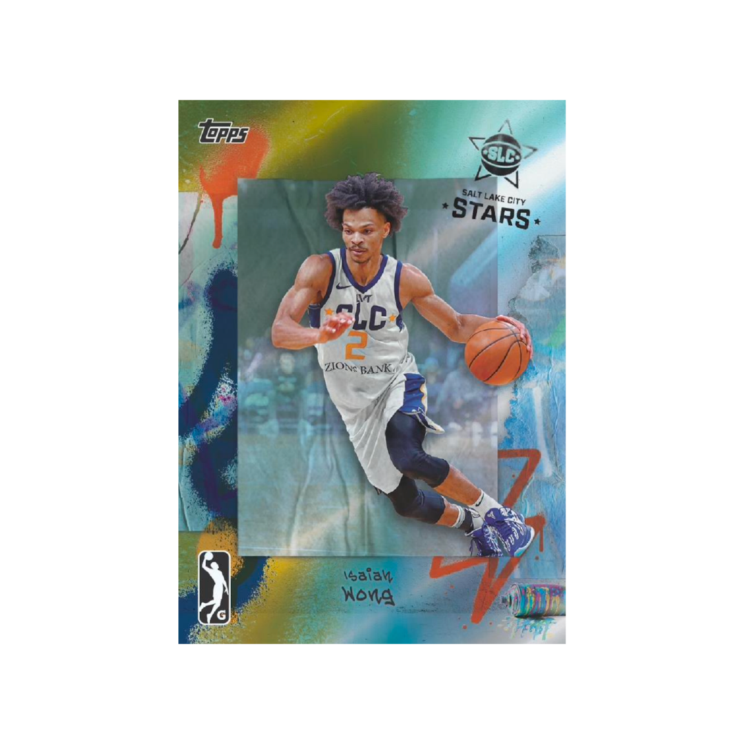 Topps G League Basketball 2024/25 Hobby Box - 24 Packs with Autograph & Memorabilia Cards - Pre Order Now for Collectors & Fans - Perfect for Trading, Displaying, and Investing in Rare Basketball Cards