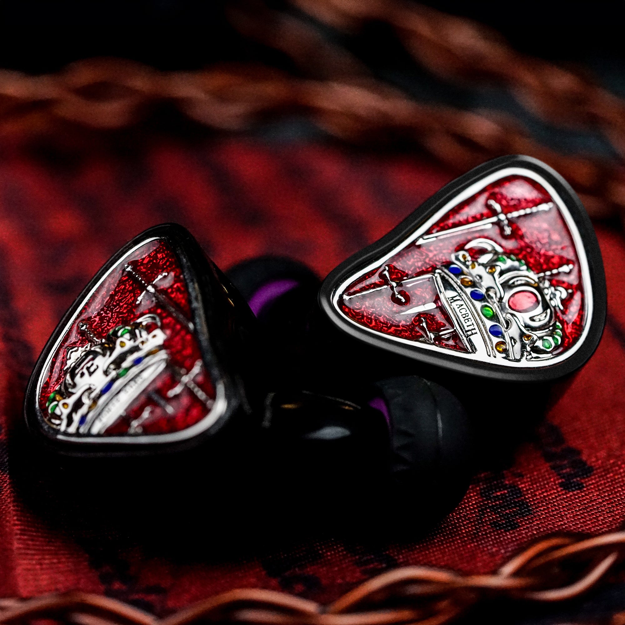 Forte Ears Macbeth Professional In-Ear Monitors for Musicians - High-Fidelity Sound Isolation for Live Performances & Studio Recording