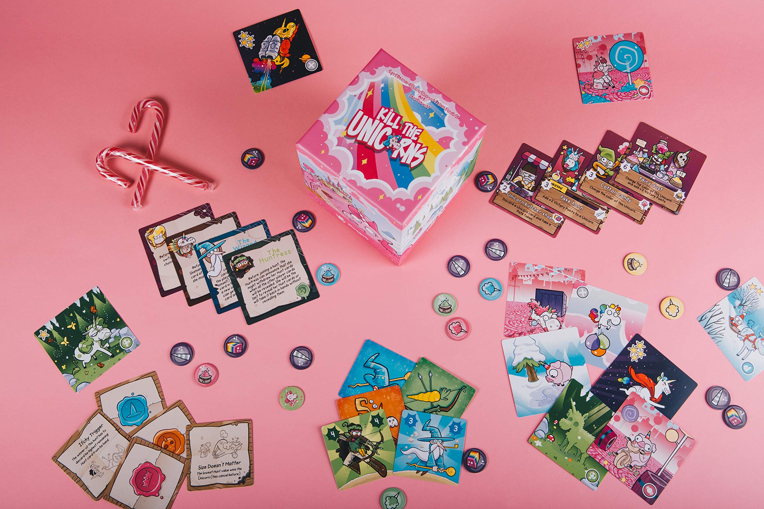 Kill The Unicorns Card Game - Italian Version for Family Game Night