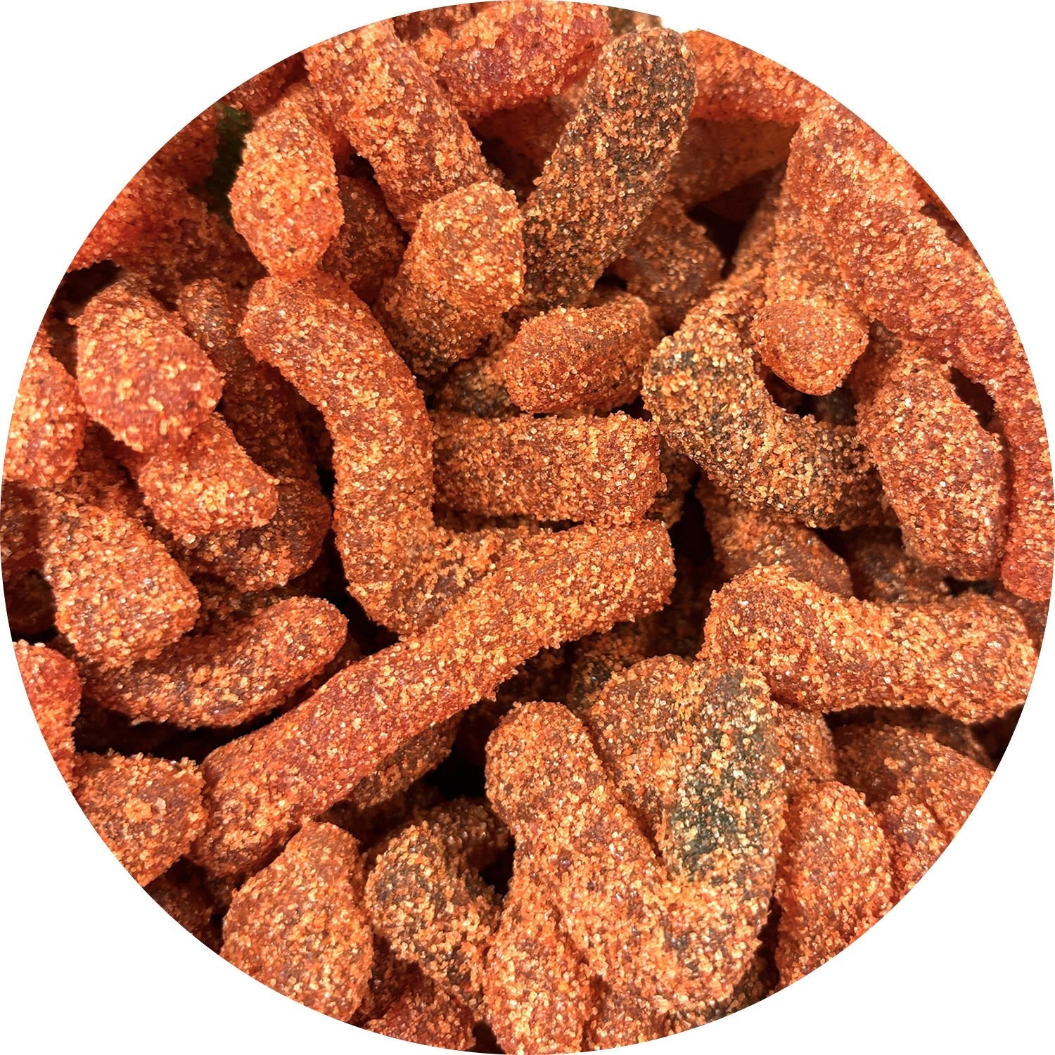 Jack's Chamoy Gummy Worms - 5lb Bulk Bag | Sour & Sweet Mexican Candy | Perfect for Parties, Movie Nights & Snacking