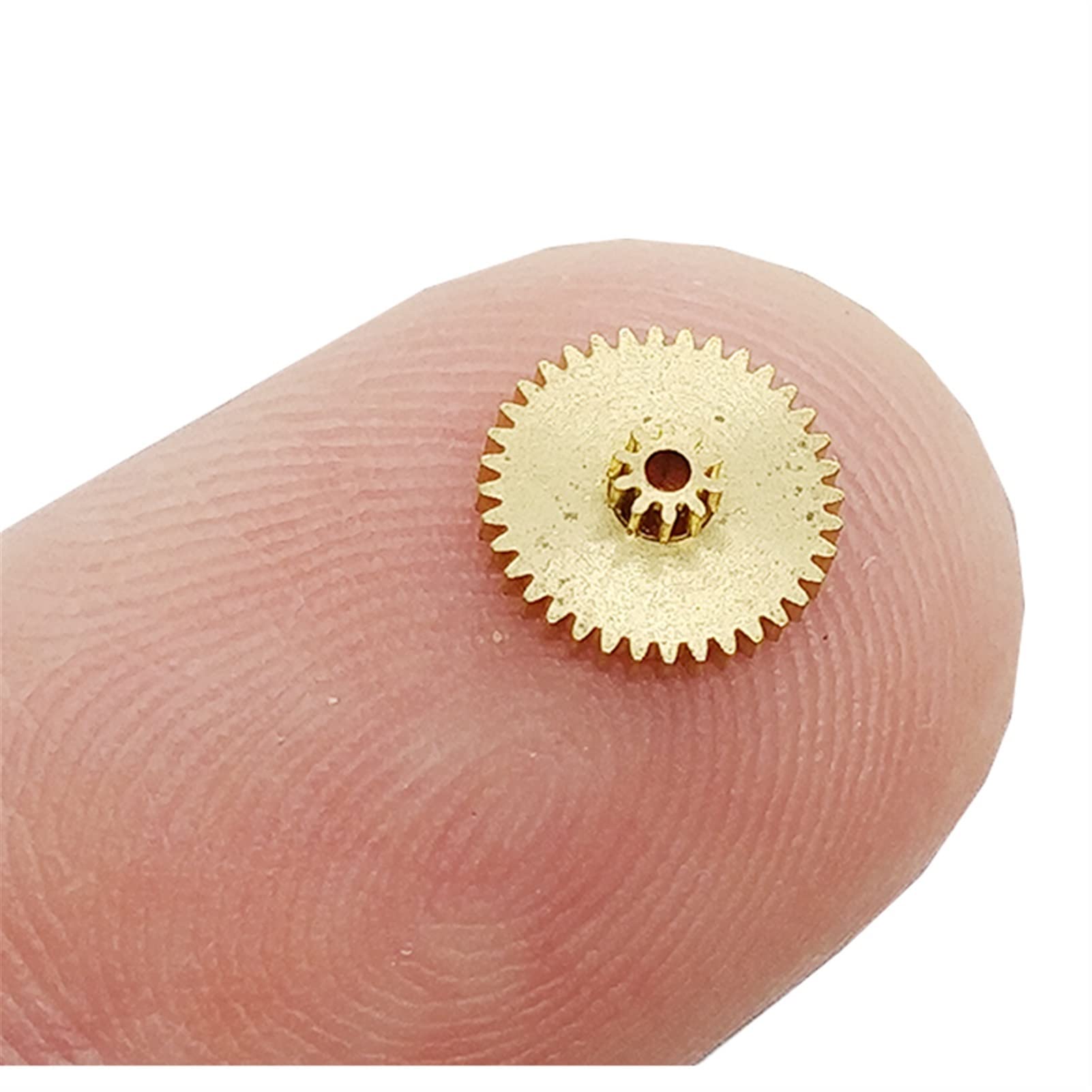 6 Pcs M0.2 Brass 10T-32T Spur Gears for Das87 RC Cars - Durable Replacement Parts for RC Vehicles, Robotics & DIY Projects