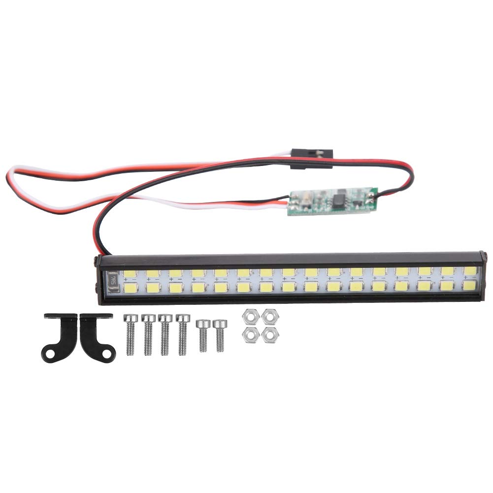 Dilwe 32-Piece Universal RC Car LED Light Bar - 100mm Length for RC Crawler Upgrades | Perfect for Off-Roading & Night Racing Accessories
