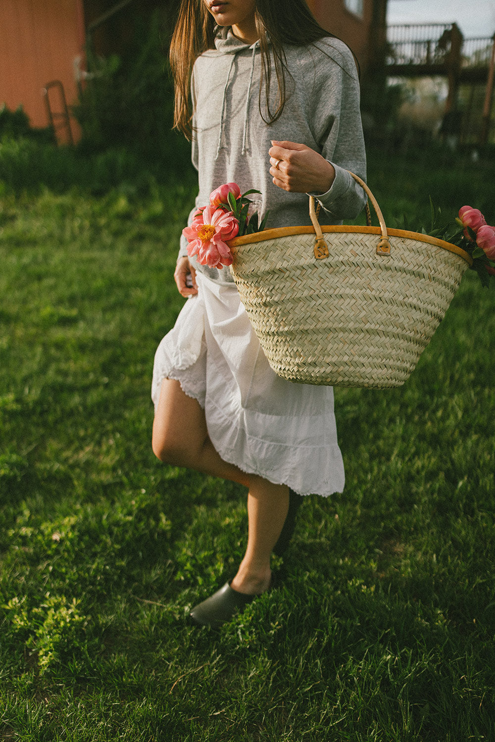 Traditional Palm Shopper - Handwoven Natural Fiber Shopping Bag - Eco-Friendly Reusable Grocery Tote for Farmers Market, Beach & Daily Use