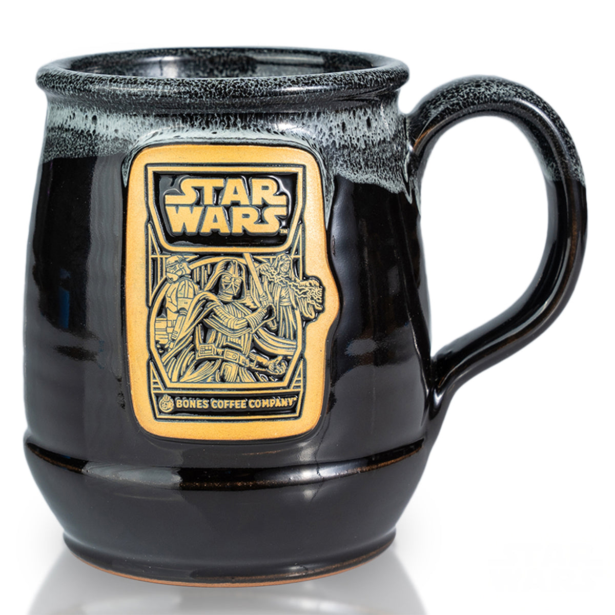 Dark Side Chocolate Truffle Handcrafted Ceramic Mug - Perfect for Coffee, Tea & Hot Cocoa - Gift for Chocolate Lovers & Star Wars Fans