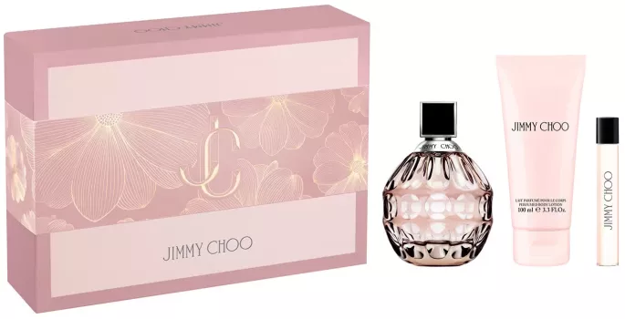 Jimmy Choo Femme Eau de Parfum Gift Set for Women - Luxury Perfume & Body Lotion Set, Perfect for Birthday, Anniversary & Valentine's Day Gifts