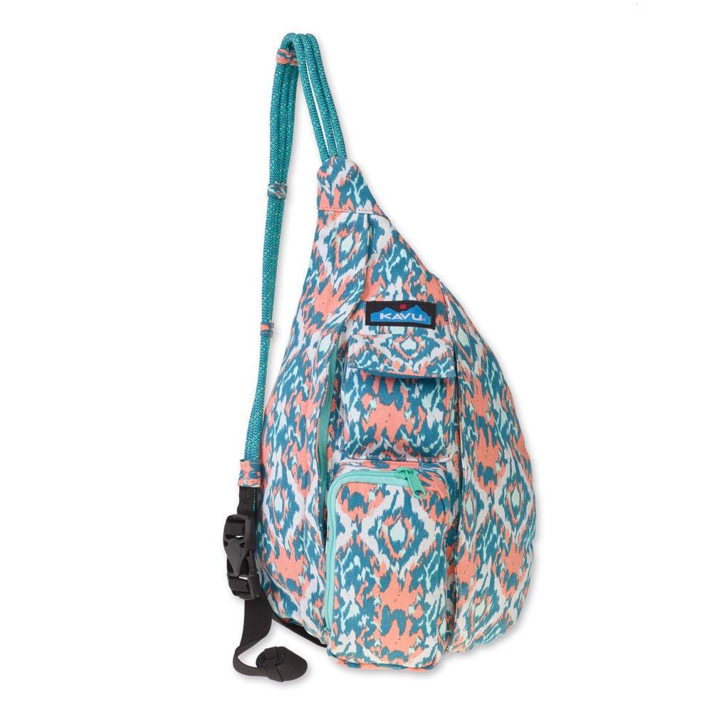 KAVU Mini Rope Bag - Cotton Crossbody Sling Purse for Women - Lightweight & Durable Everyday Shoulder Bag for Hiking, Travel, and Outdoor Adventures