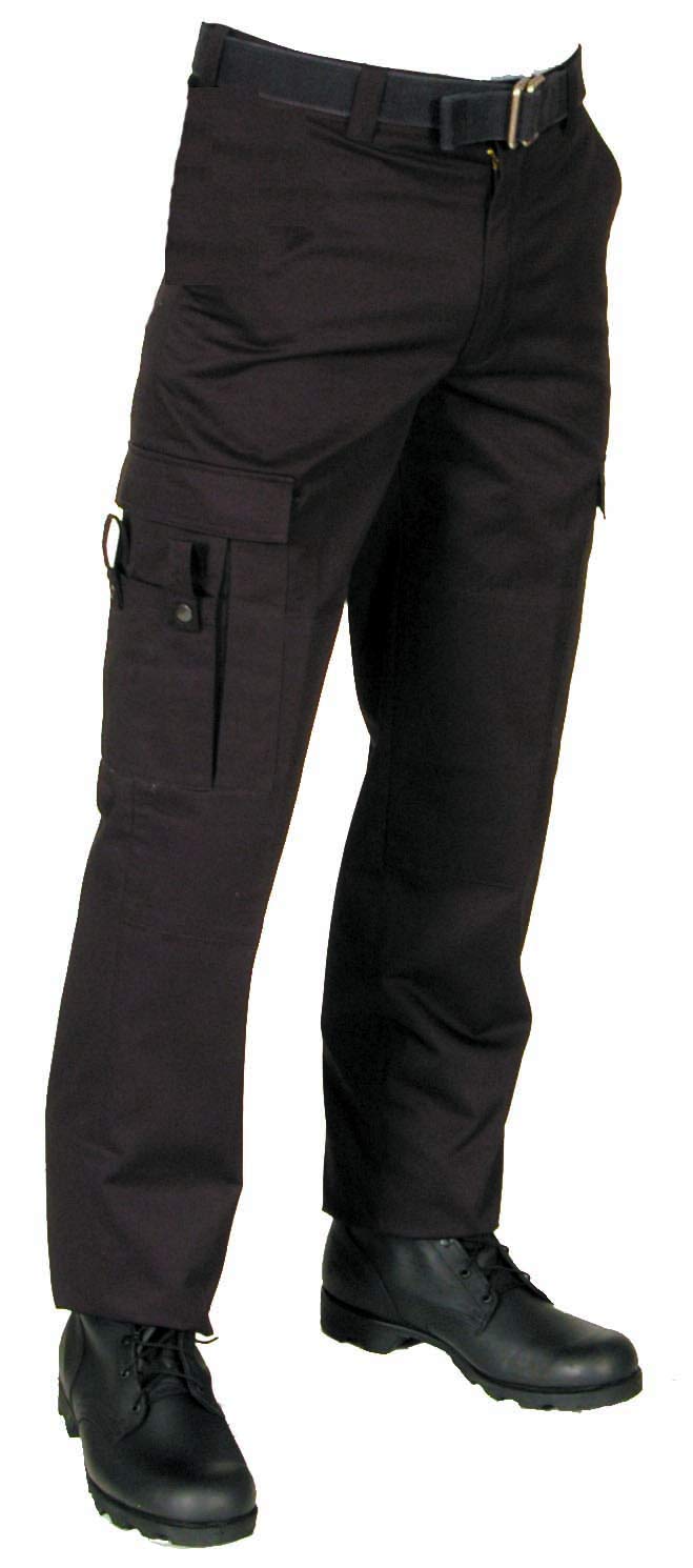 Military Outdoor EMT Pants Men's Twill Midnight Blue Unhemmed - Tactical Workwear for Emergency Services & Outdoor Adventures