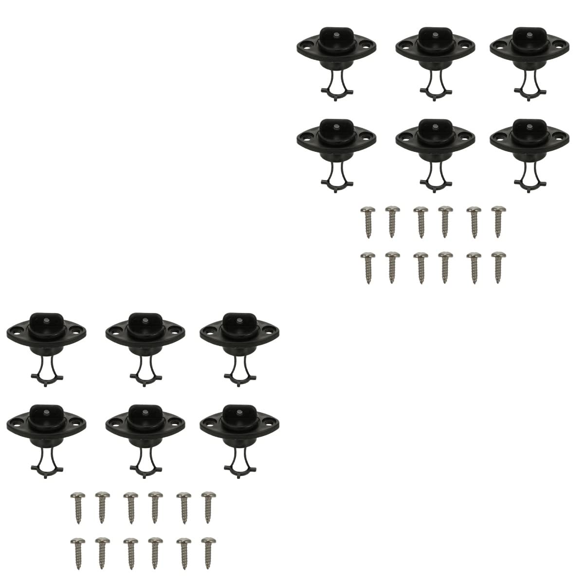**2 Sets Kayak Drain Plugs - Boat Scupper Plugs for Kayak, Canoe & Hull - Waterproof Kayak Accessories for Outdoor Boating & Marine Use**