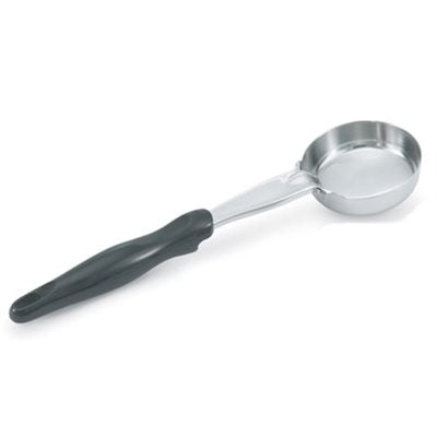 Vollrath 1 Oz Solid Spoodle with Black Handle - Professional Kitchen Utensil for Cooking, Baking & Food Serving - Perfect for Restaurants, Catering & Home Chefs