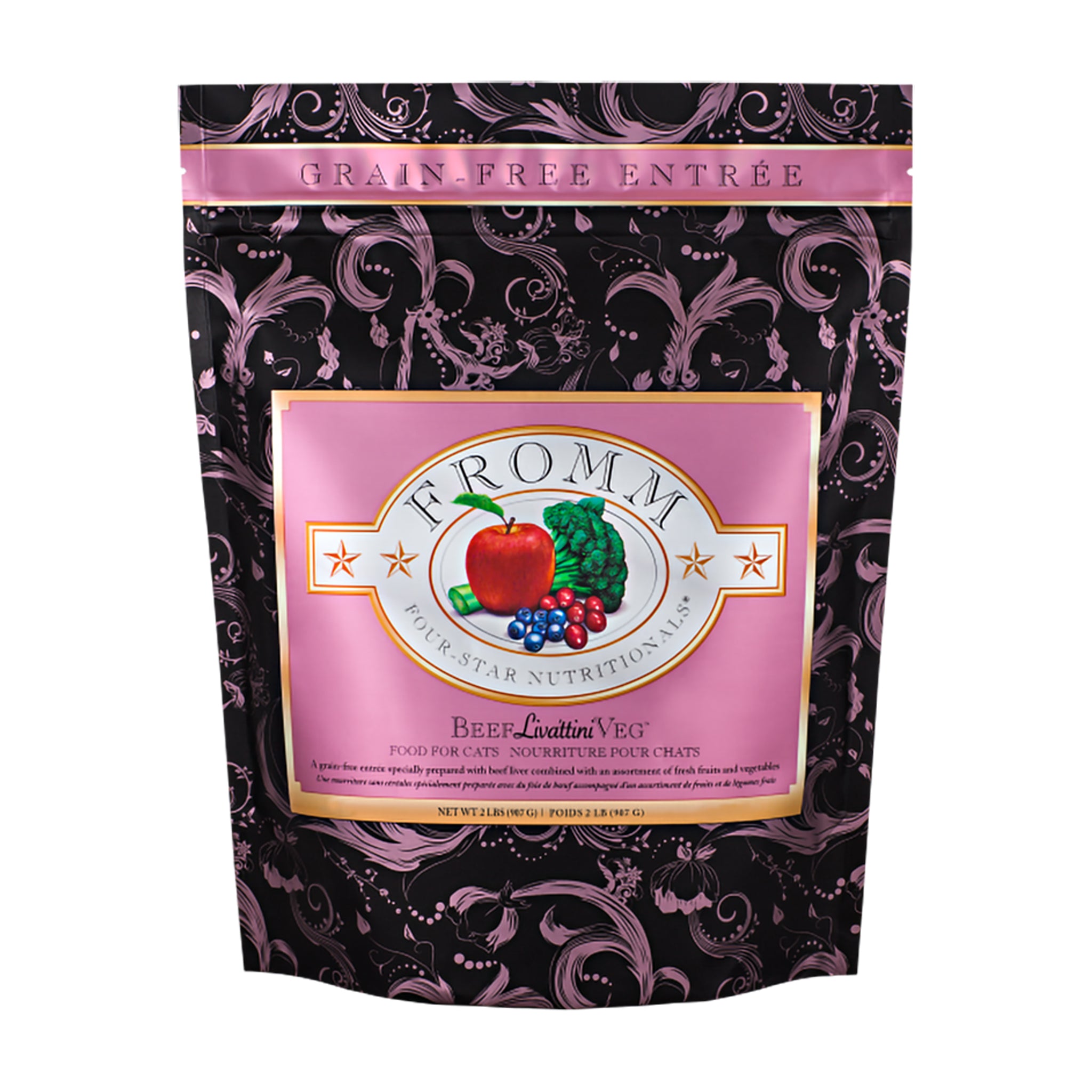Fromm Beef Liváttini Grain-Free Cat Treats - High-Protein, Natural Ingredients for Healthy Cats - Perfect for Training, Rewards & Snacking