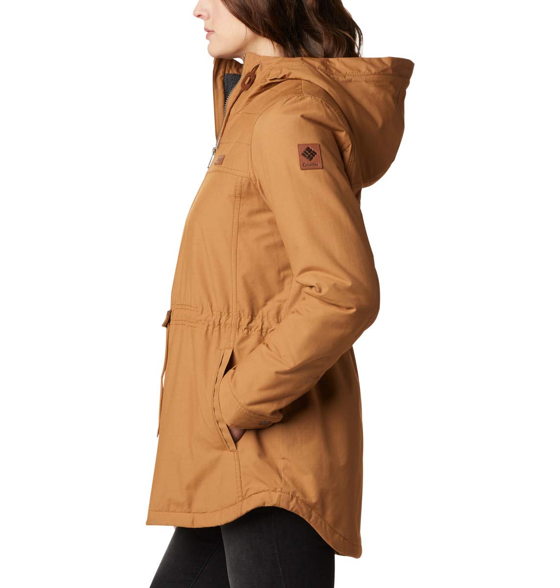 Columbia Women's Chatfield Hill Jacket - Waterproof Windbreaker with Omni-Tech - Lightweight Hiking & Outdoor Jacket for Women - Perfect for Camping, Travel & Everyday Wear