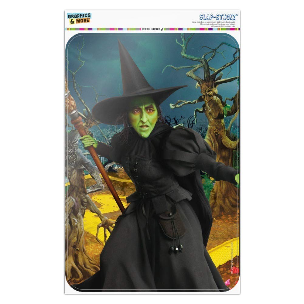 Wizard of Oz Wicked Witch Character Sign - Vintage Home & Office Decor - Perfect for Halloween, Movie Themed Rooms & Collector Displays
