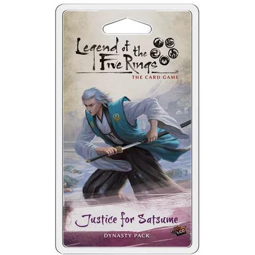 Legend of the Five Rings: The Card Game – Justice for Satsume | LCG Strategy Game | Collectible Card Game for Adults | Perfect for Game Nights & Competitive Play