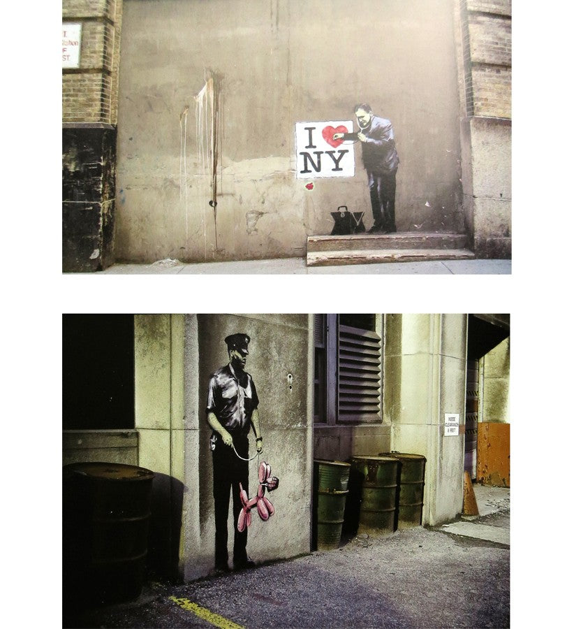 Banksy 'You're an Acceptable Level of Threat...' Street Art Poster - Urban Decor for Home, Office & Gifts | Perfect for Art Lovers & Street Culture Enthusiasts