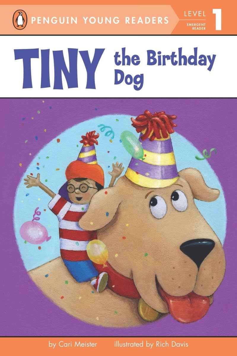 Tiny the Birthday Dog - Adorable Plush Toy for Kids, Perfect Gift for Birthdays & Special Occasions | Playtime, Party Decor, Cuddling Companion
