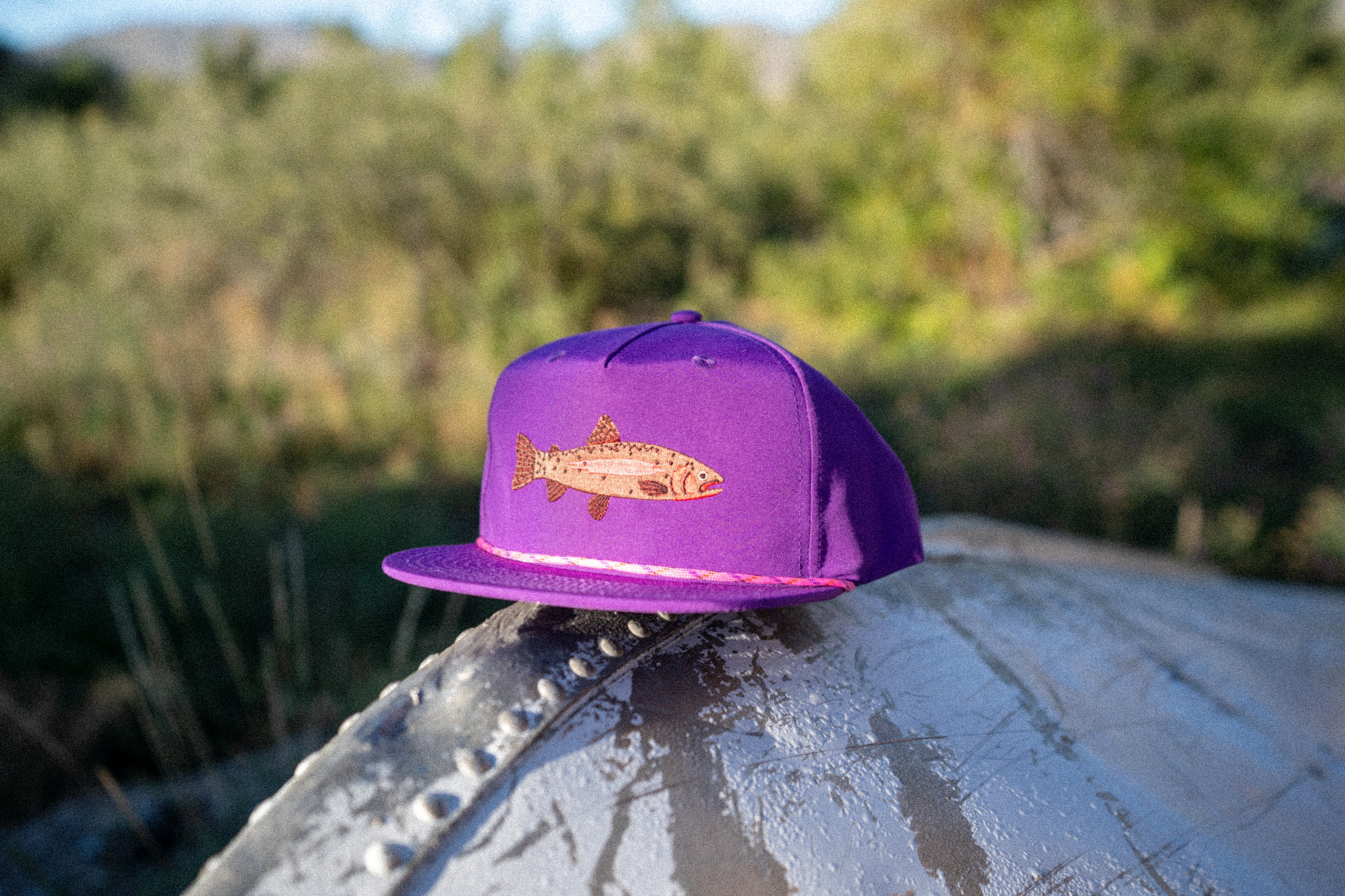 Bonneville Cutthroat Native Trout Hat - Premium Fishing Cap for Anglers - Perfect for Fly Fishing, Camping, and Outdoor Adventures