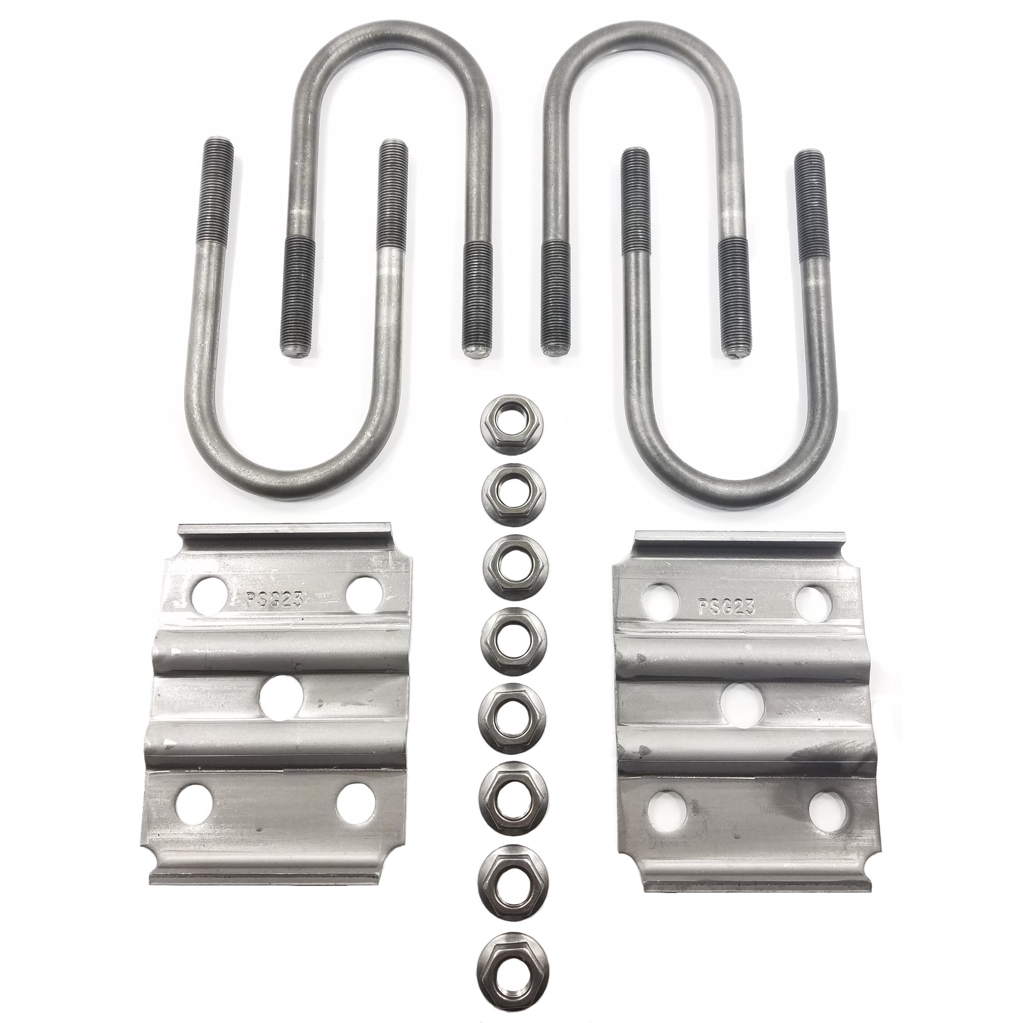 Rockwell American 3,500lb Trailer Axle Single Axle Spring Hanger Kit & U-Bolt Kit - Heavy Duty Suspension Replacement Parts for Utility Trailers, Boat Trailers & Cargo Trailers