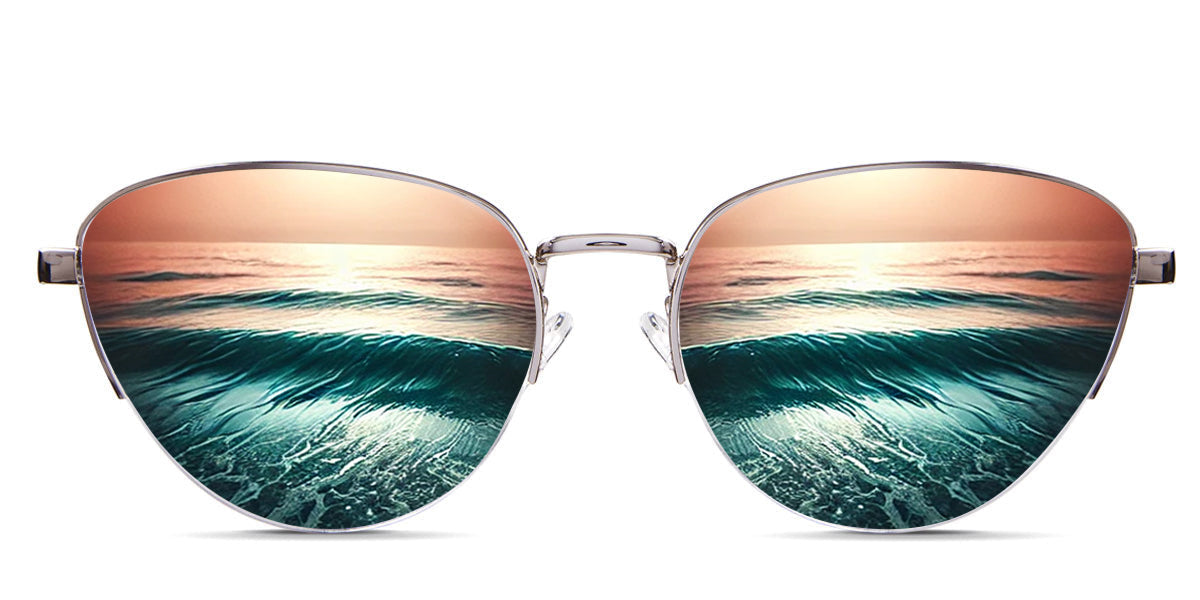 Burke Women's Prescription Sunglasses - UV Protection, Polarized Lenses for Driving, Outdoor & Fashion Use