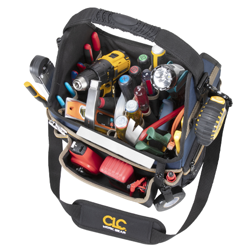 CLC Work Gear 13 Molded Base Electrical & HVAC Tool Carrier PB1531 - Durable Professional Tool Organizer for Electricians and HVAC Technicians (Job Site, Construction, Maintenance)