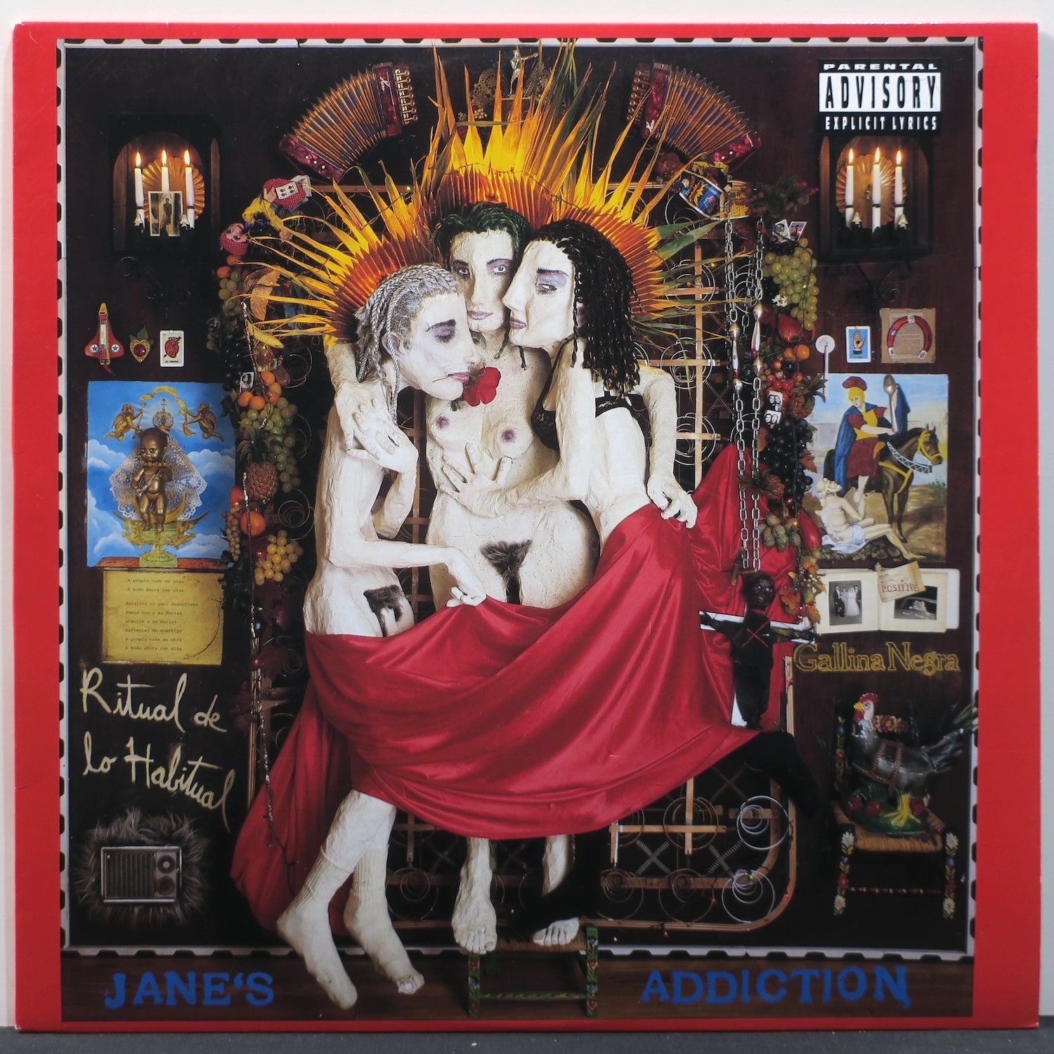 Jane's Addiction 'Ritual De Lo Habitual' 1990s Original US Pressing Vinyl Record LP - Perfect for Vintage Music Collectors & 90s Alternative Rock Fans