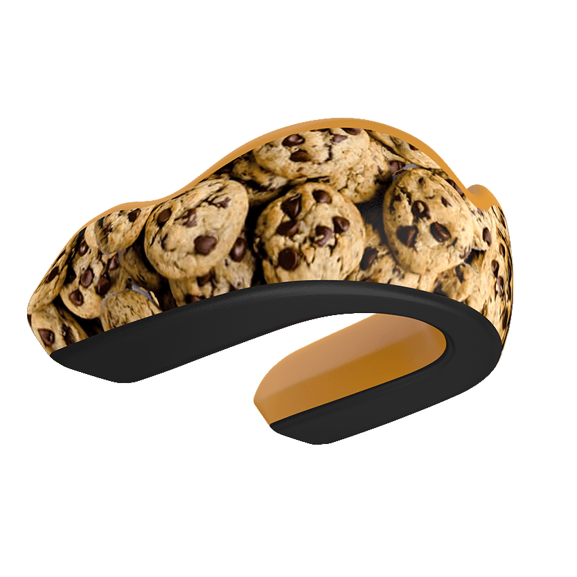 Cookie Monster Mouthguard for Sports & Teeth Grinding - Comfortable Night Guard for Sleep, Kids & Adults - Perfect for Boxing, MMA, BJJ & Bruxism Relief